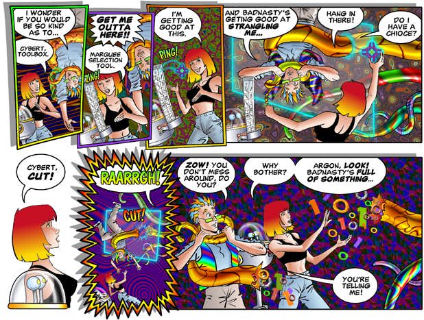 another page with lots of colors